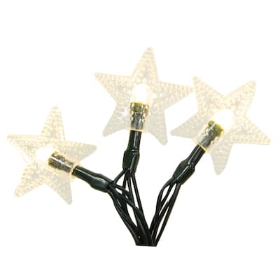 LED Star Lights 10 Ct 4.5 ft