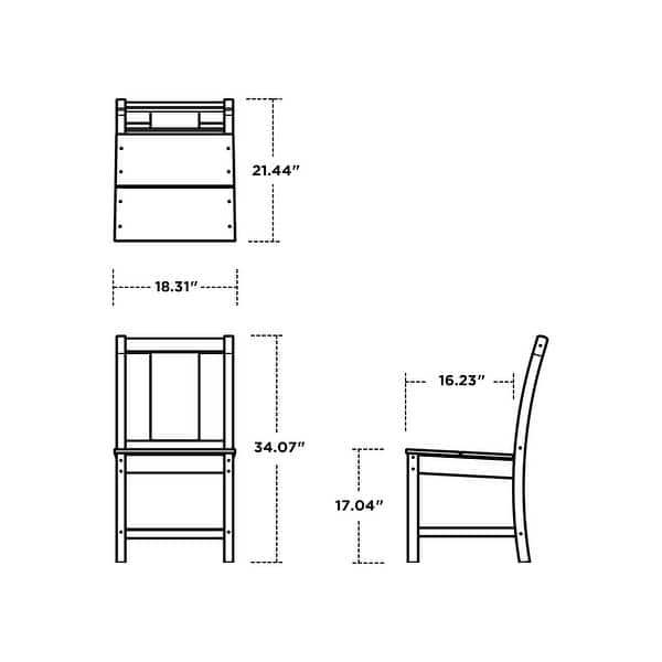 POLYWOOD Prairie Dining Side Chair