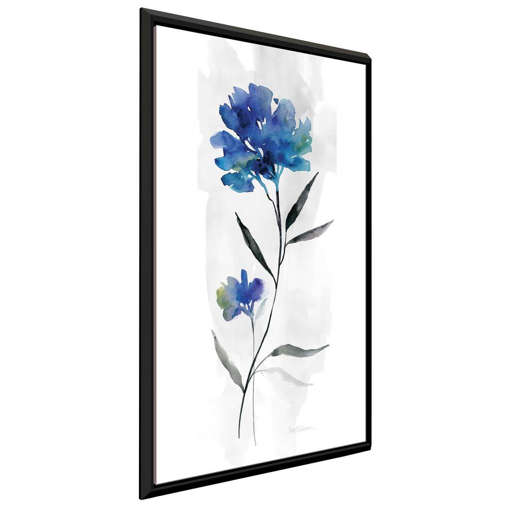 "Beautiful Blue II" by Carol Robinson Print on Floating Canvas