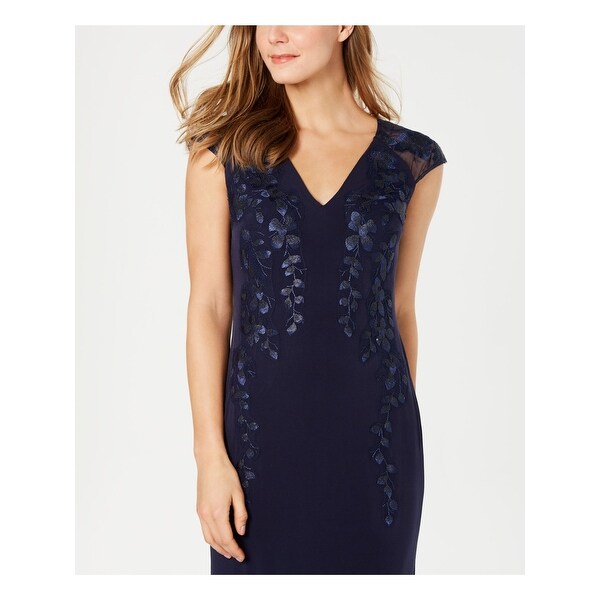 sheath calvin klein evening dresses