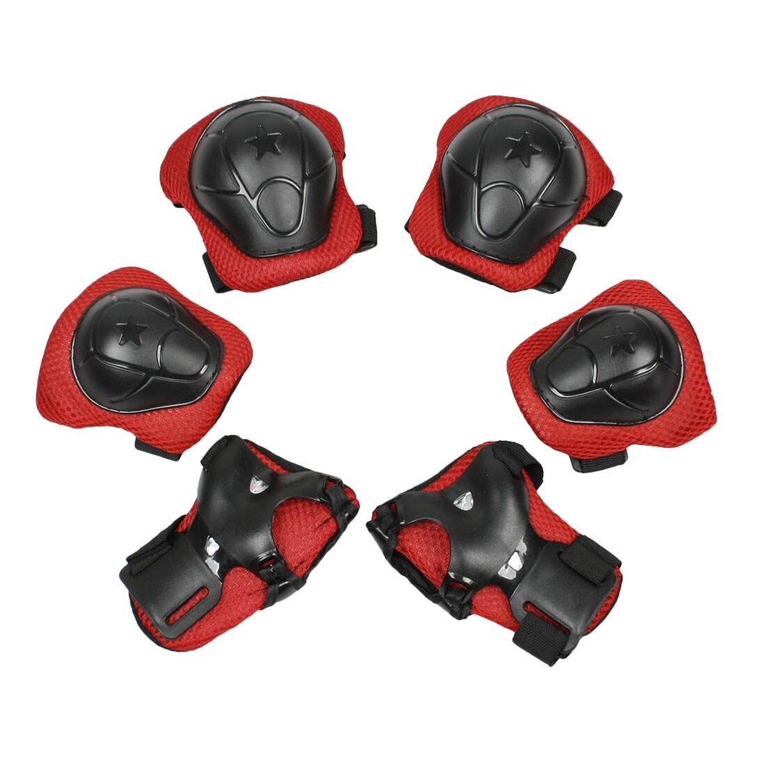 Shop Multi Sports Safety Protective Gear Set Wrist Guard Elbow