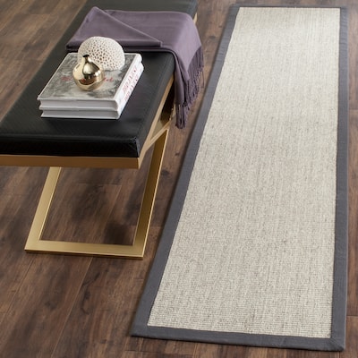 SAFAVIEH Natural Fiber Edle Border Sisal Rug