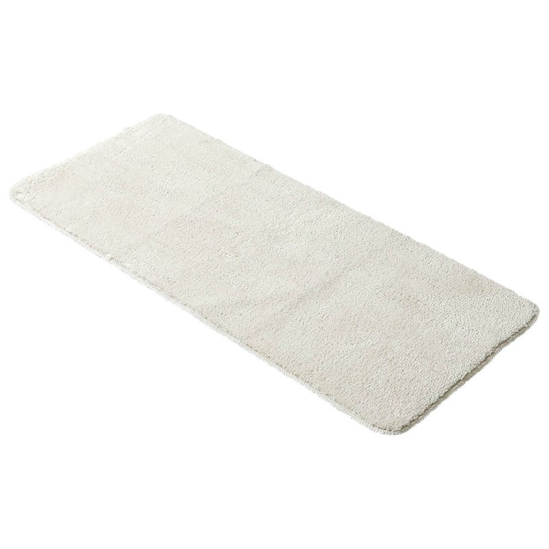 Microfiber Polyester Double Sink Bath Mat Runner - 48"L x 20"W