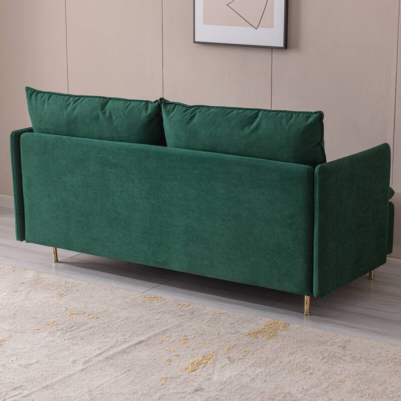 Modern Upholstered Loveseat Sofa