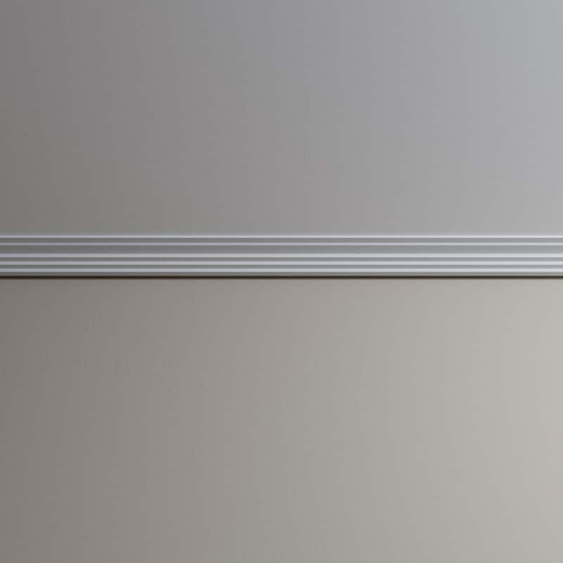 14 1/2"H x 16 3/8"P x 21 7/8"F x 96"L Jenna Crown Moulding - 1-Pack
