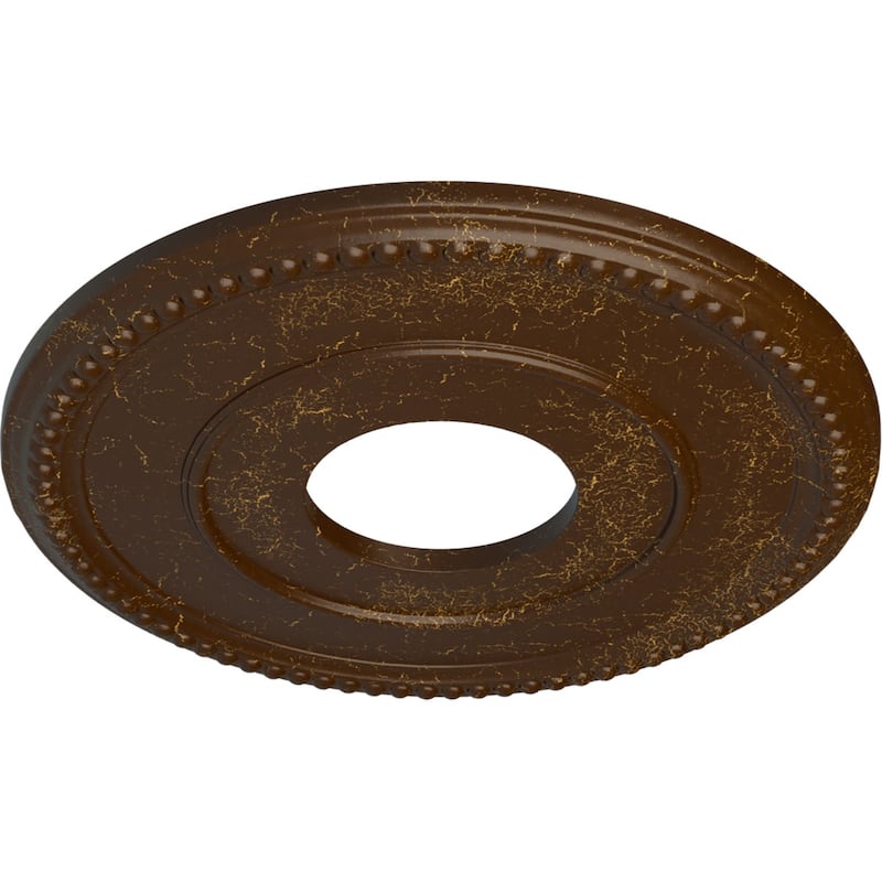 12 1/2"OD x 3 7/8"ID x 3/4"P Bradford Ceiling Medallion