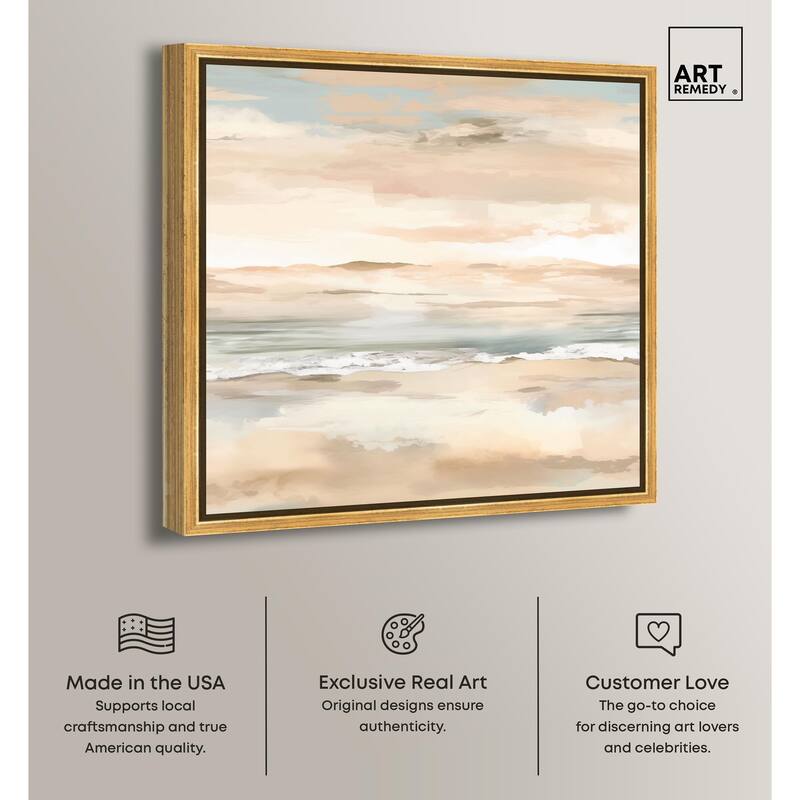 Roseate Skyfall II Canvas by Art Remedy