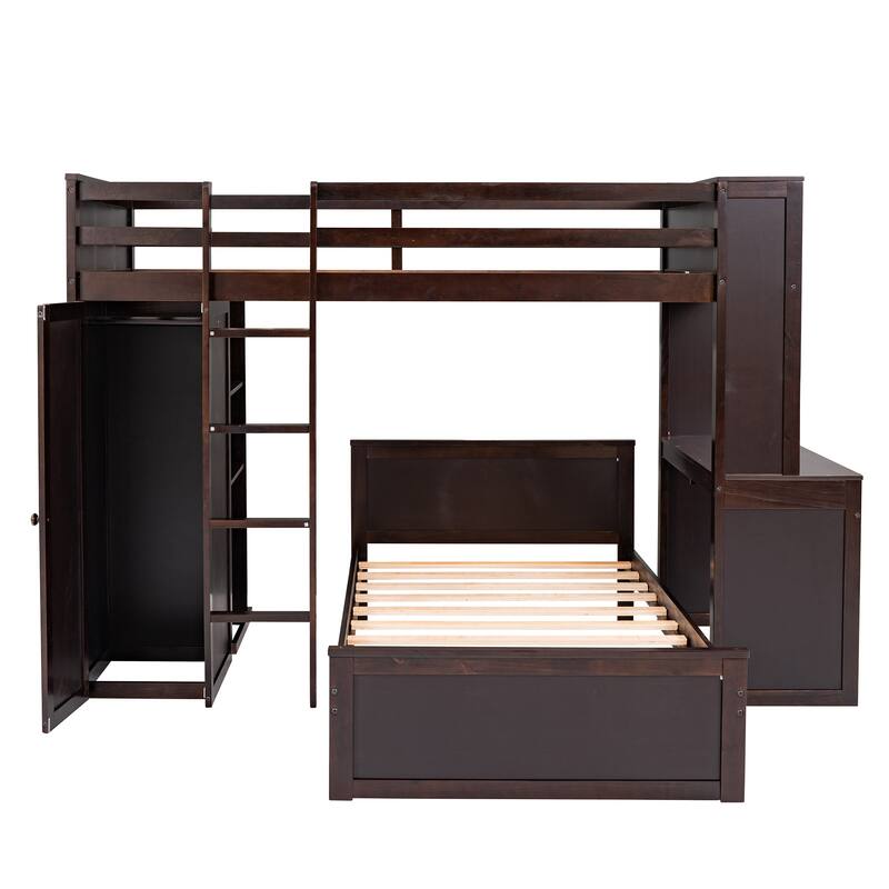 Loft Bed with a Stand-alone bed