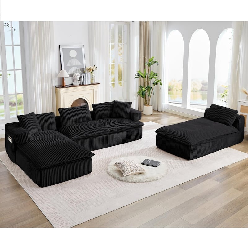 149" Oversized Sectional Couches U Shaped Modular sofa