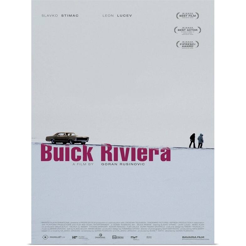 "Buick Riviera - Movie Poster" Poster Print - Multi