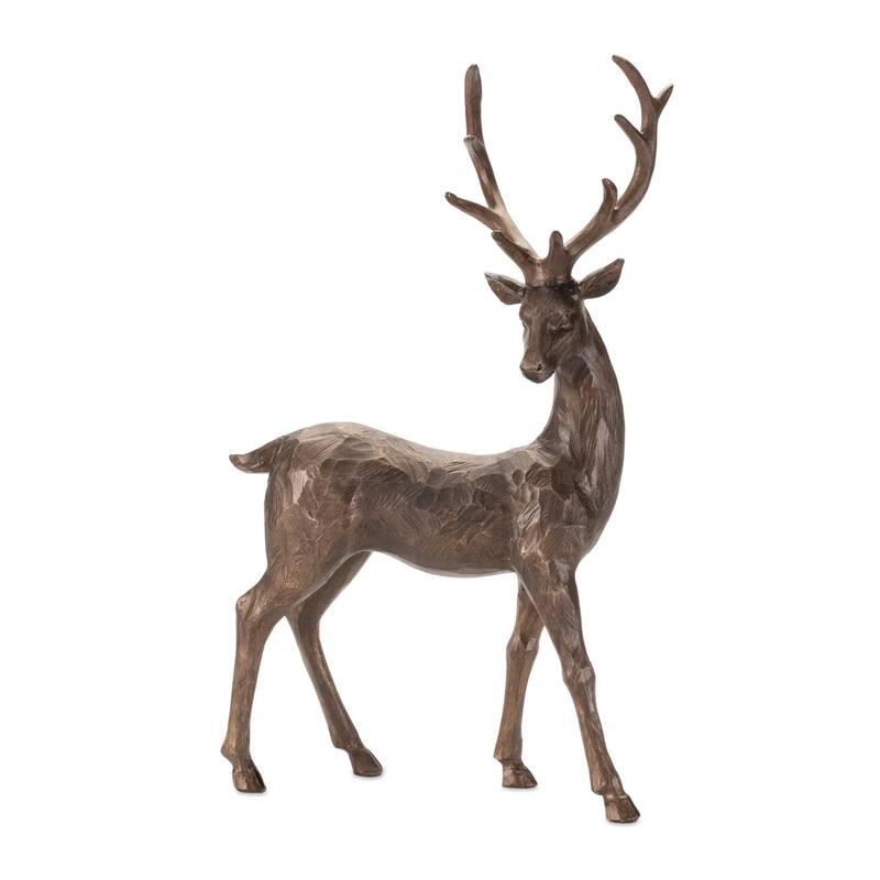 Winter Deer Figurine (Set of 2) - N/A