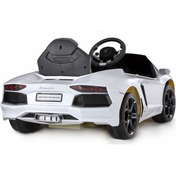 lamborghini aventador ride on remote control car