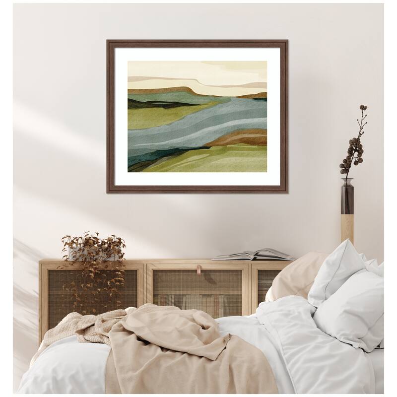 Kate and Laurel Natures Charm l by Nikita Jariwala Framed Wall Art Print