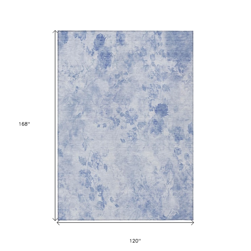 HomeRoots Floral Transitional Rectangle Outdoor Rug