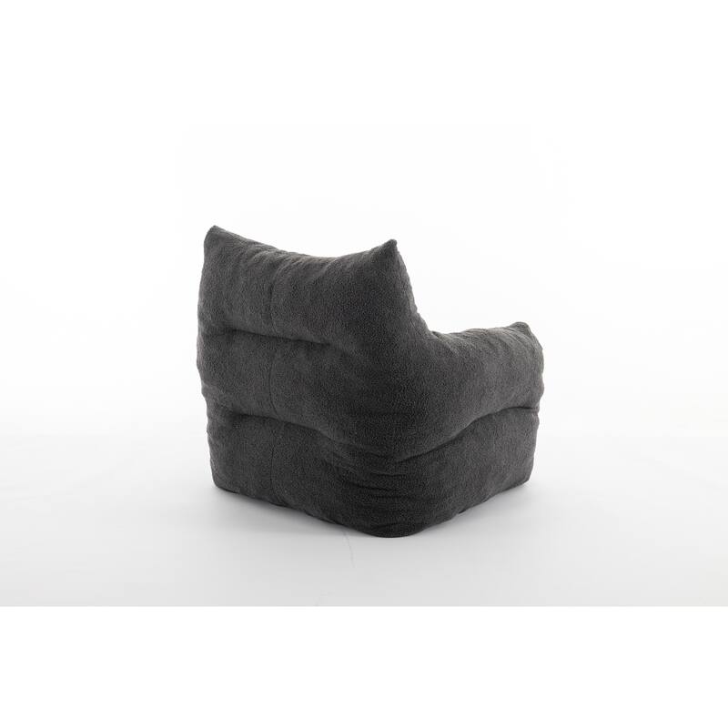Modern 37" Upholstered Chaise Loungel Chair with High Quality Memory Sponge Filled