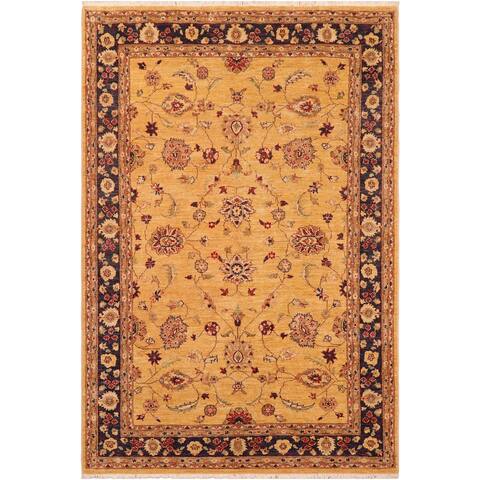 Boho Chic Ziegler Silva Hand Knotted Area Rug -6'0" x 8'9" - 6 ft. 0 in. X 8 ft. 9 in.