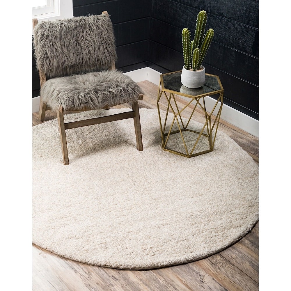 Solid/Striped Zoit Collection Area Rug