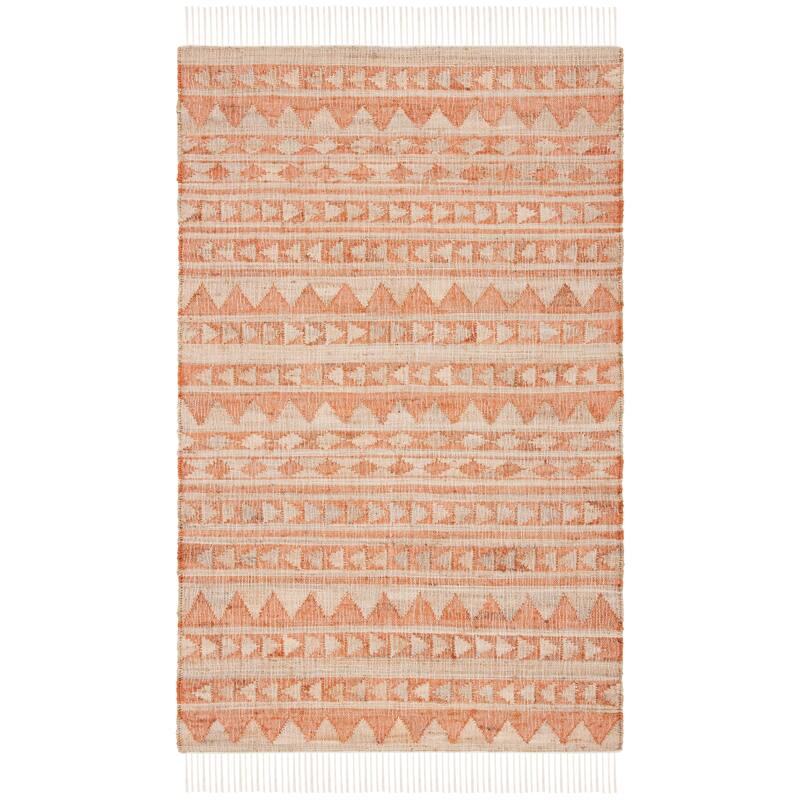 SAFAVIEH Handmade Kilim Antjelina Bohemian Jute Fringe Rug