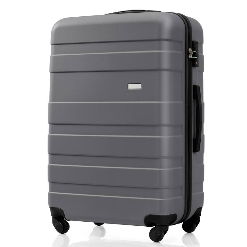 New Model ABS Hardshell 3 Piece Luggage Sets, Lightweight Durable Suitcase with Spinner Wheels and TSA Lock, for Travel