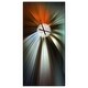 preview thumbnail 2 of 8, Designart 'Brown Focus Color' Oversized Modern Wall CLock