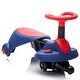 preview thumbnail 9 of 56, 360-Degree Steering Wheel Ride-On Car with Shock Absorbing PU Wheels