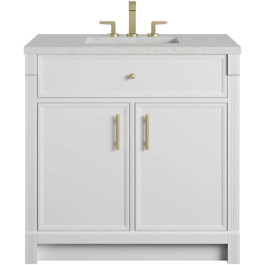 James Martin Vanities 660-V36-3LDL Bellshire 36" Free Standing Single