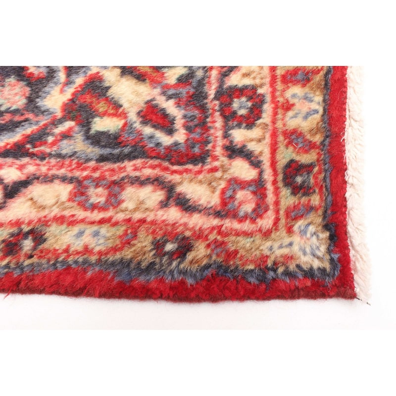 ECARPETGALLERY Hand-knotted Kayseri Red Wool Rug - 4'2 x 7'10