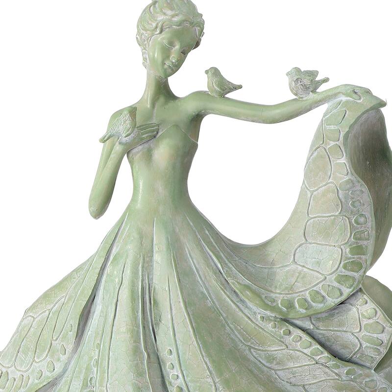 16" Resin Butterfly Wing Fairy