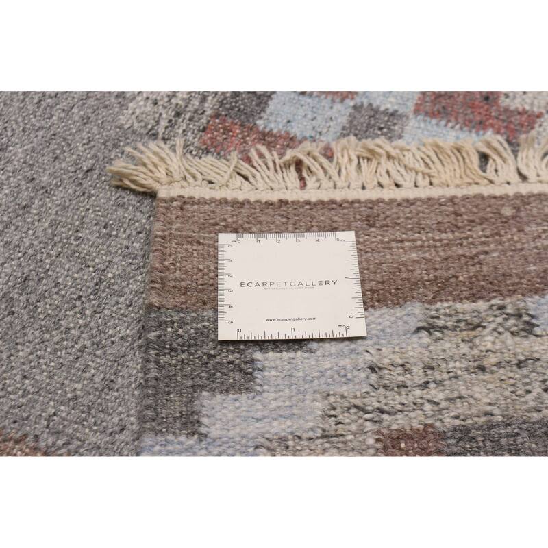 Ankara FW Grey Kilim 5'2" x 8'1" - 5'2 x 8'1