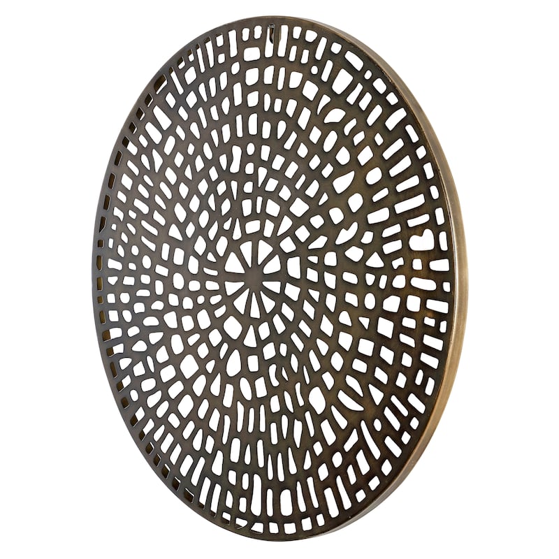 SAFAVIEH Mykola Wall Decor - 24" x 0.8" - 24Wx1Dx24H