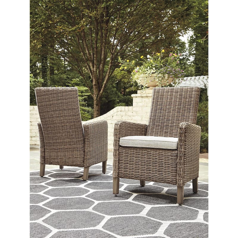Signature Design by Ashley Beachcroft Brown/Beige 6-Piece Outdoor Seating Package