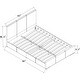 preview thumbnail 3 of 1, Abbey Platform Bed in Beige
