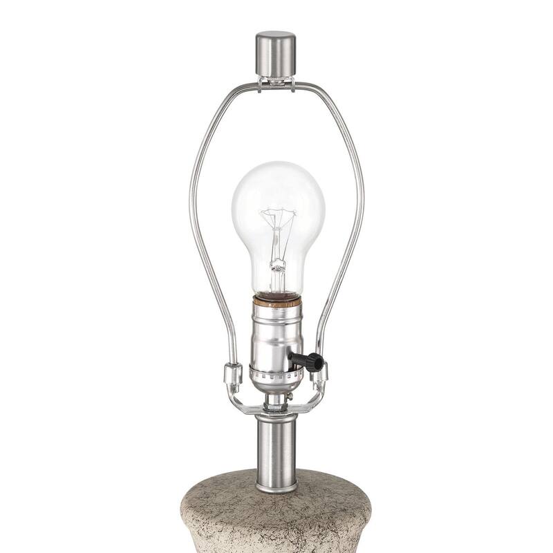 Acroma Askari Farmhouse 23" Ceramic Single Table Lamp - 1-light