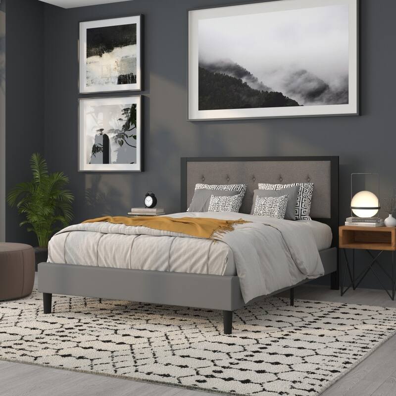 Metal Tufted Upholstered Headboard - Modern Headboard