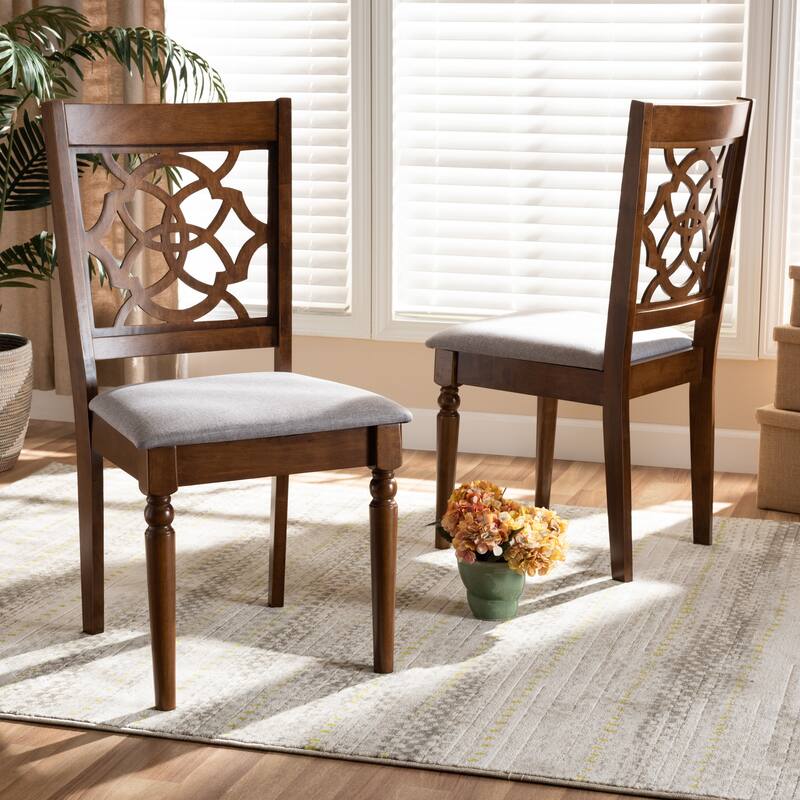 Renaud Modern and Contemporary 2-PC Dining Chair Set
