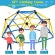 preview thumbnail 4 of 7, Climbing Dome 6FT Geometric Dome Climber Indoor Outdoor - 72 X 72 X 36 in