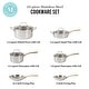 preview thumbnail 7 of 23, Martha Stewart Castelle 10 Piece Stainless Steel Cookware Set