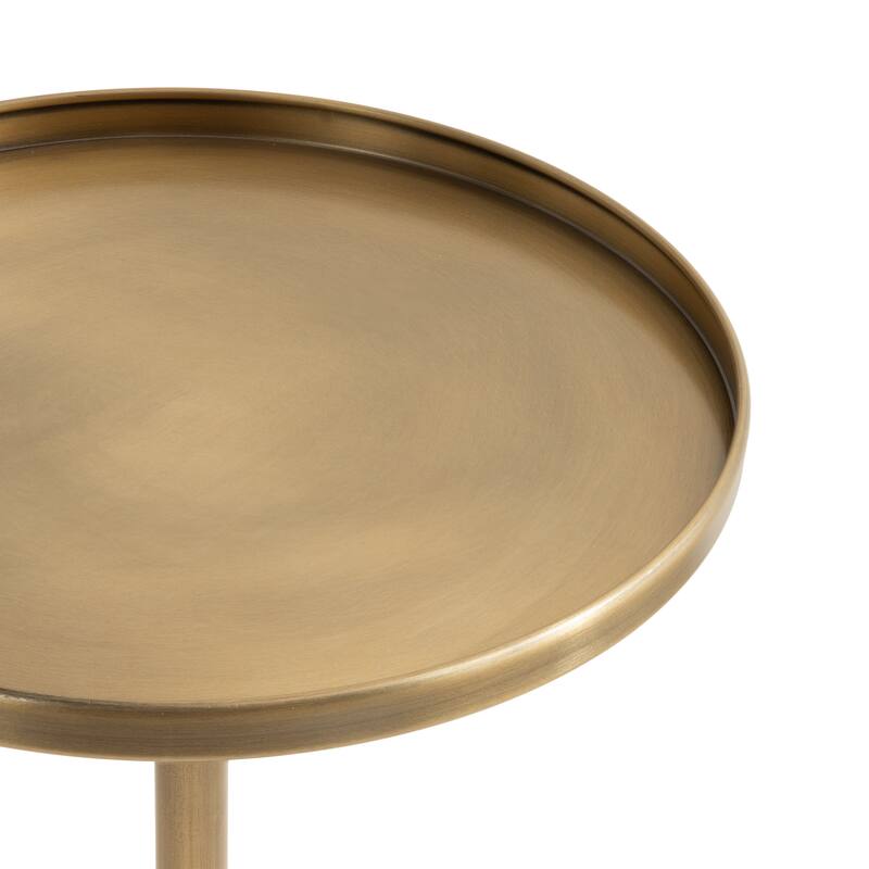 Kate and Laurel Tira Round Side Table