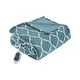 preview thumbnail 44 of 49, Beautyrest Oversized Heated Ogee Throw