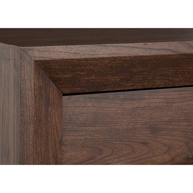 Magnussen Home Llewellyn Columbian Walnut Open Nightstand