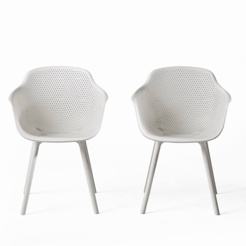 Modern Outdoor Lotus Chair Set of 2