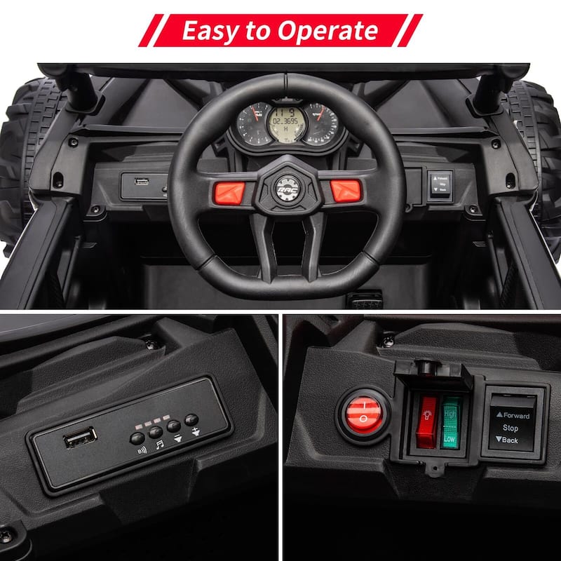 24V Ride On UTV Car, Battery Powered Electric Vehicles