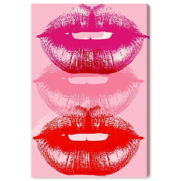 Lips Pop Art Canvas