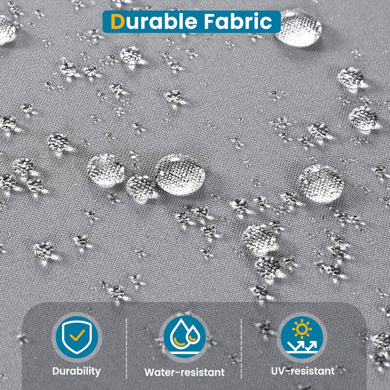 4-Piece Outdoor Conversation Sofa Set with Acacia Wood Coffee Table by Leisure Zone