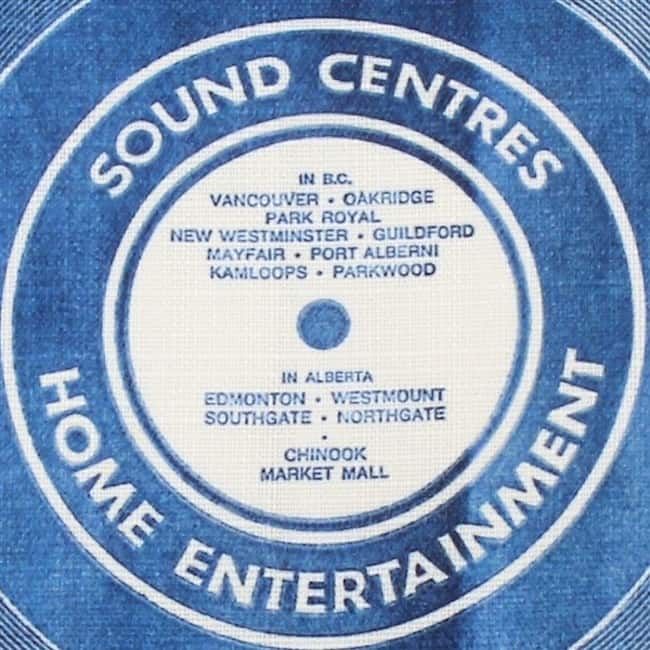 Woodward's Records and Music Throw Pillow with Polyfill Pillow Insert
