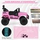 preview thumbnail 17 of 33, 12V 7Ah Licensed Toyota FJ Cruiser Electric Car with Remote Control - 39” x 26” x 27.5”