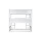 preview thumbnail 31 of 48, Twin Size Wooden Triple Bunk Bed with Ladders and Guardrails, Twin Over Twin Over Twin Detachable Bunk Bedframe for Kids