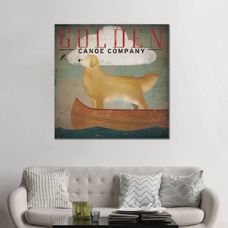iCanvas "Golden Canoe Co. " by Ryan Fowler Canvas Print