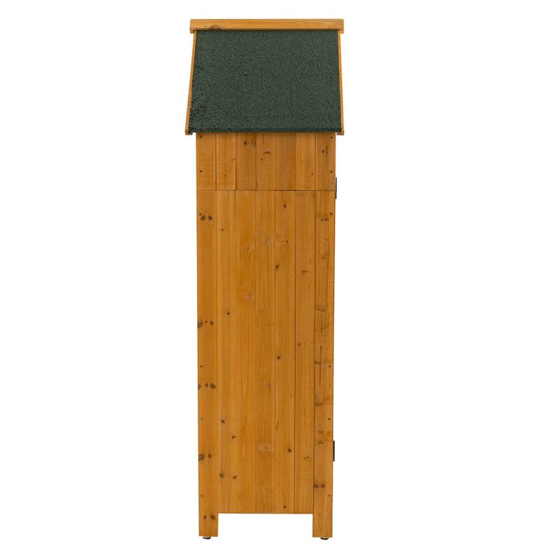 Outdoor Storage Cabinet Tool Shed Wooden Garden Shed