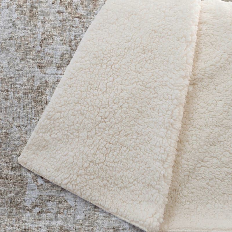 Premium Machine Washable ASB41 Vintage Traditional Sherpa Throw Blanket